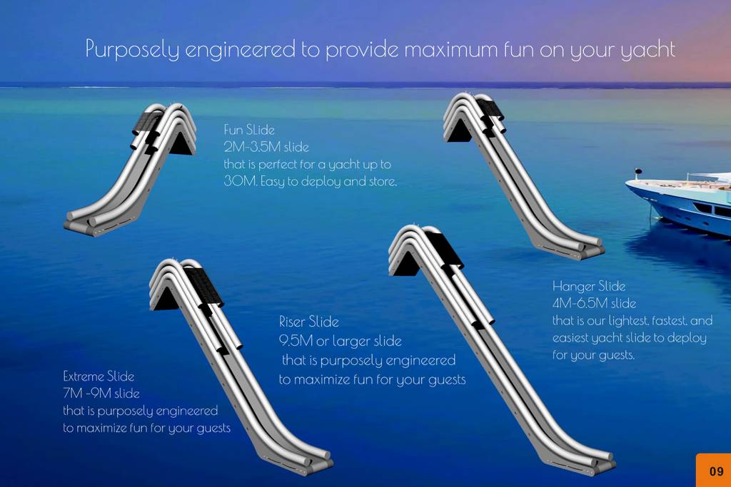 Yacht slides