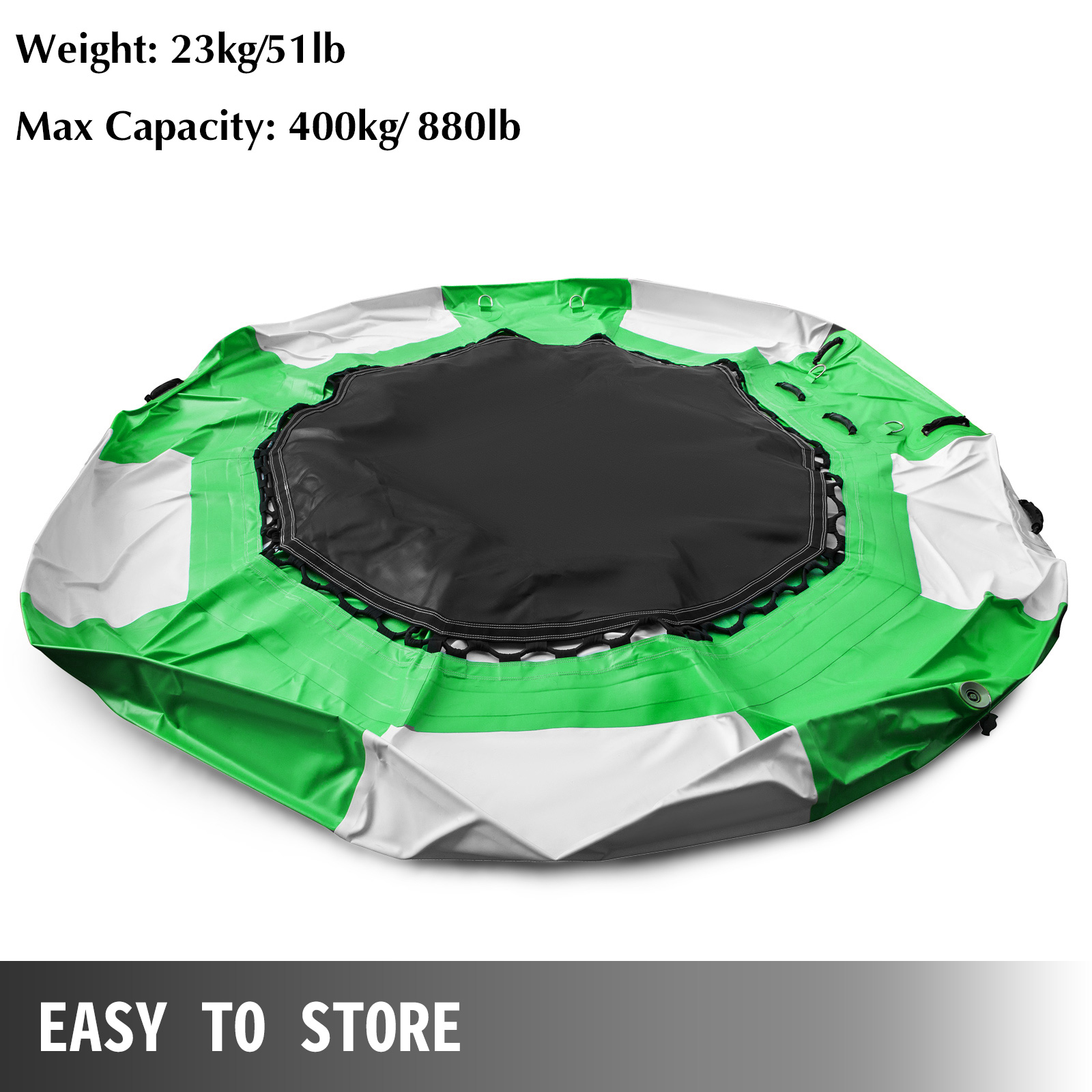 Water trampolines