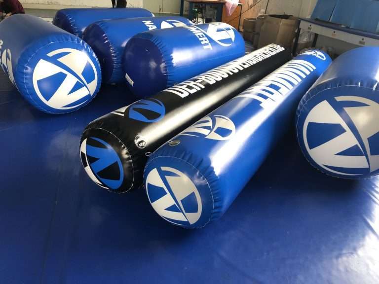 Inflatable Column Buoy for Open Water Races