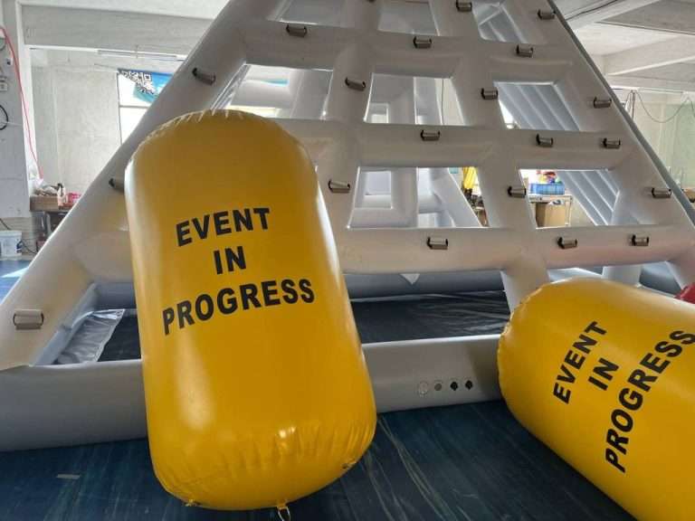Inflatable Buoy Structure with D-Rings